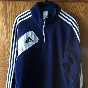 Blue Adidas sweater